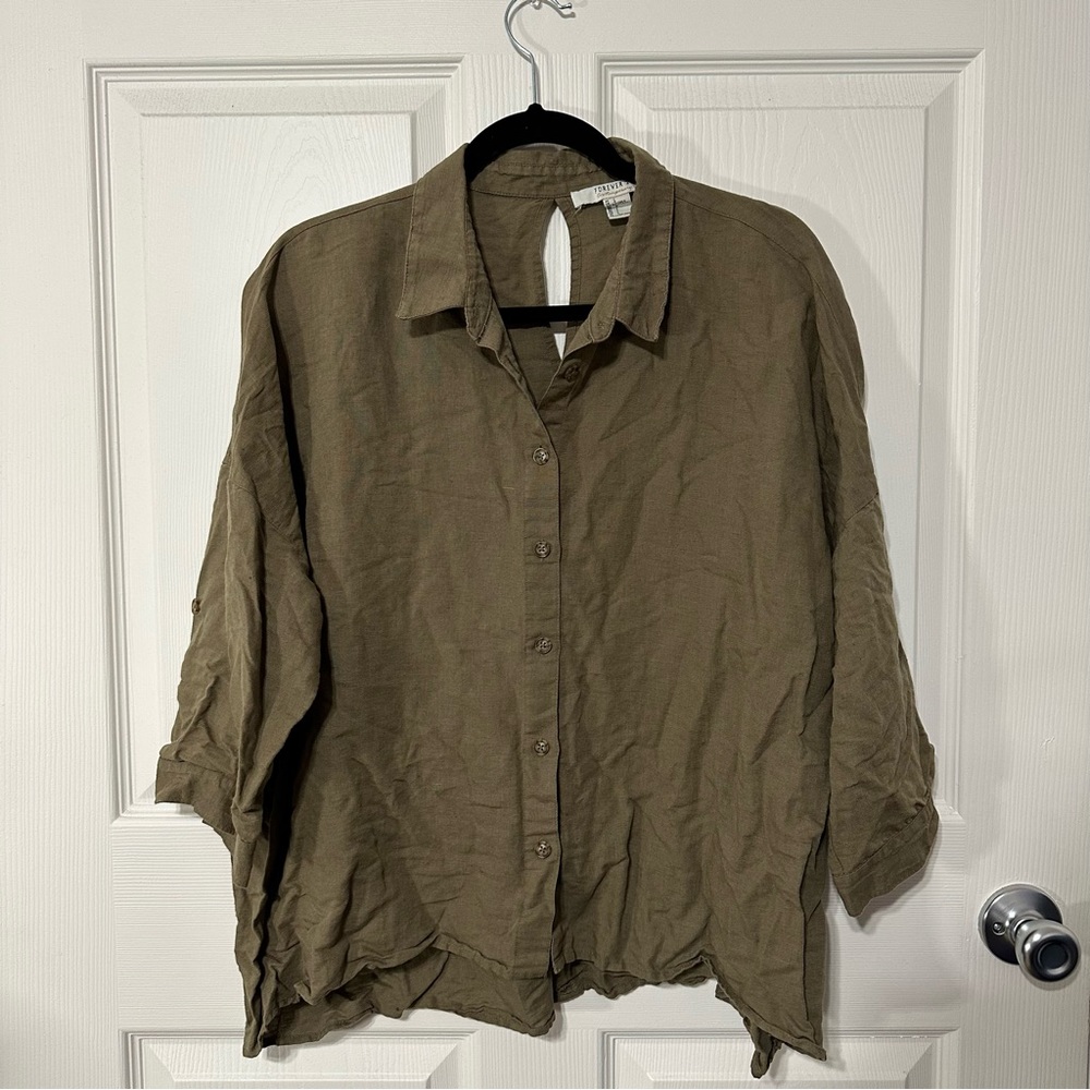Forever 21 Linen Top